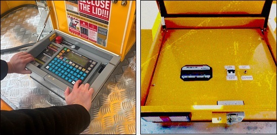 Onboard Computer Complete with Keyboard and Screen